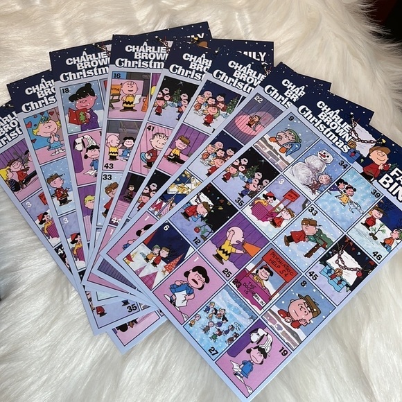 A Charlie Brown Christmas Bingo Game - Picture 4 of 4